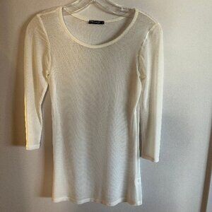Mesmerize Soft Sheer Mesh Top, made in the USA - Size Small